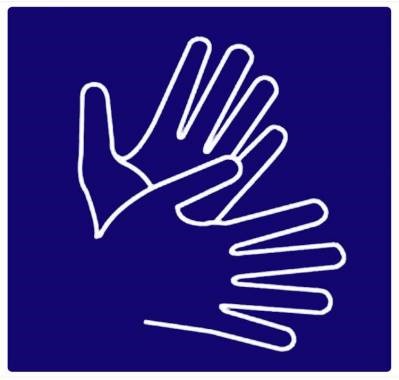 Logo de mains qui signent